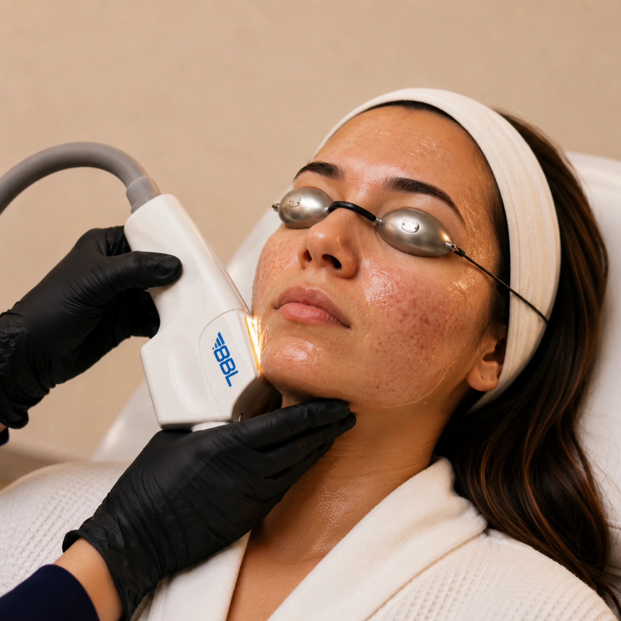 BBL® Clear laser treatment for acne, helping improve breakouts, skin clarity, and overall skin health.